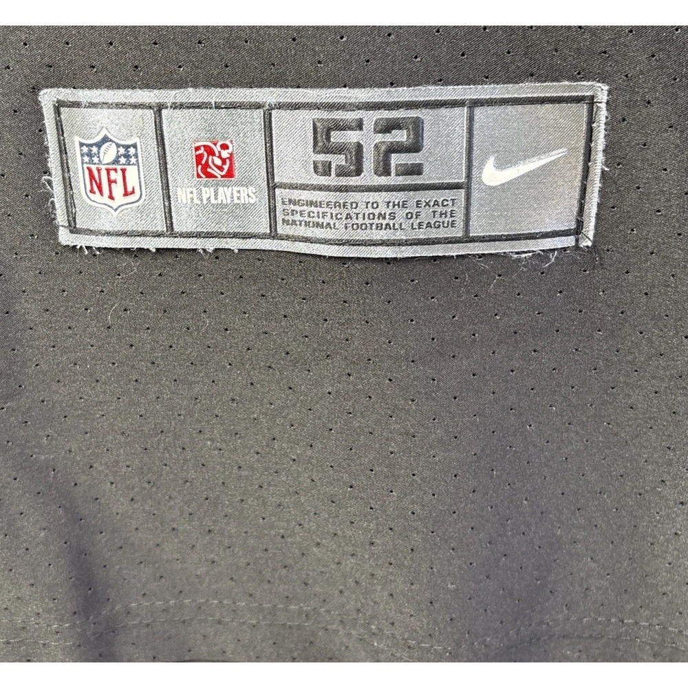 Pittsburgh Steelers Nike On Field Jersey Mens 52 XL Smith-Schuster DNR Patch - Picture 4 of 13